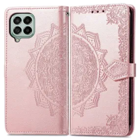 Mandala Samsung Galaxy M53 5G Flip case - Rose Gold