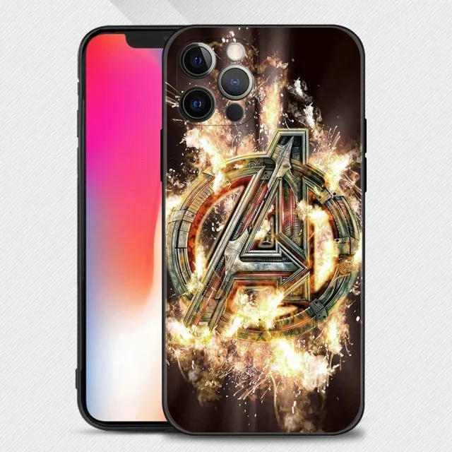 Marvel Superheroes Phone Case For iPhone