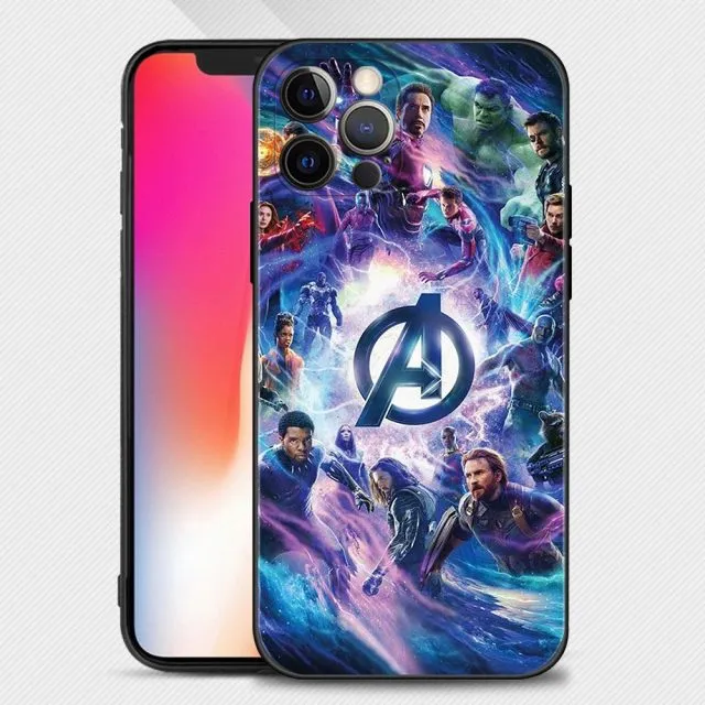 Marvel Superheroes Phone Case For iPhone