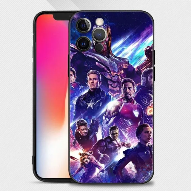 Marvel Superheroes Phone Case For iPhone