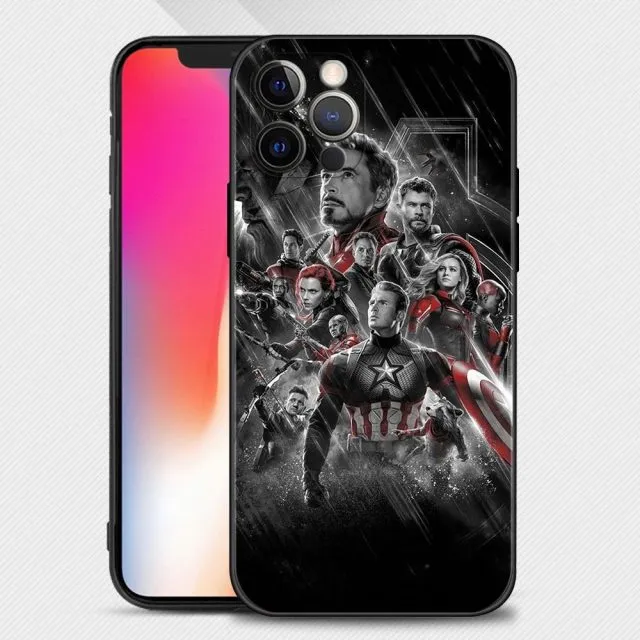 Marvel Superheroes Phone Case For iPhone