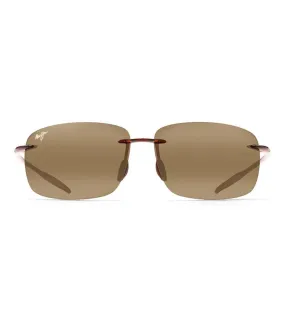 Maui Jim Unisex Bronze Rectangular Sunglasses