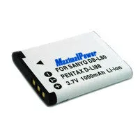 Maximal Power DB-L80 (DBL80) Battery for Sanyo digital Camera