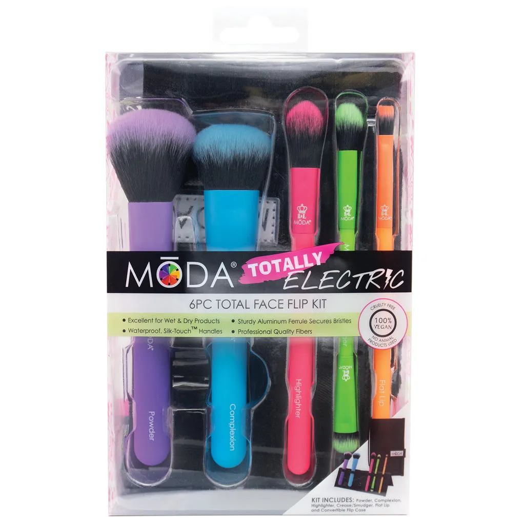 MŌDA® Totally Electric 6pc Complete Face Flip Kit