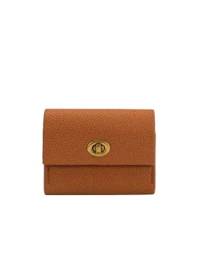 Melie Bianco Rita Card Case Wallet- Saddle