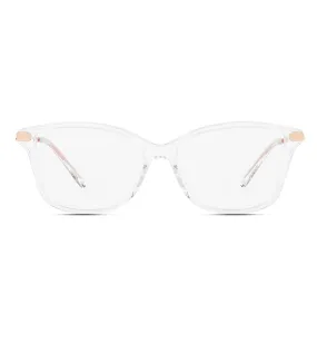 Micheal Kors Women's Transparent Square Optical Frame