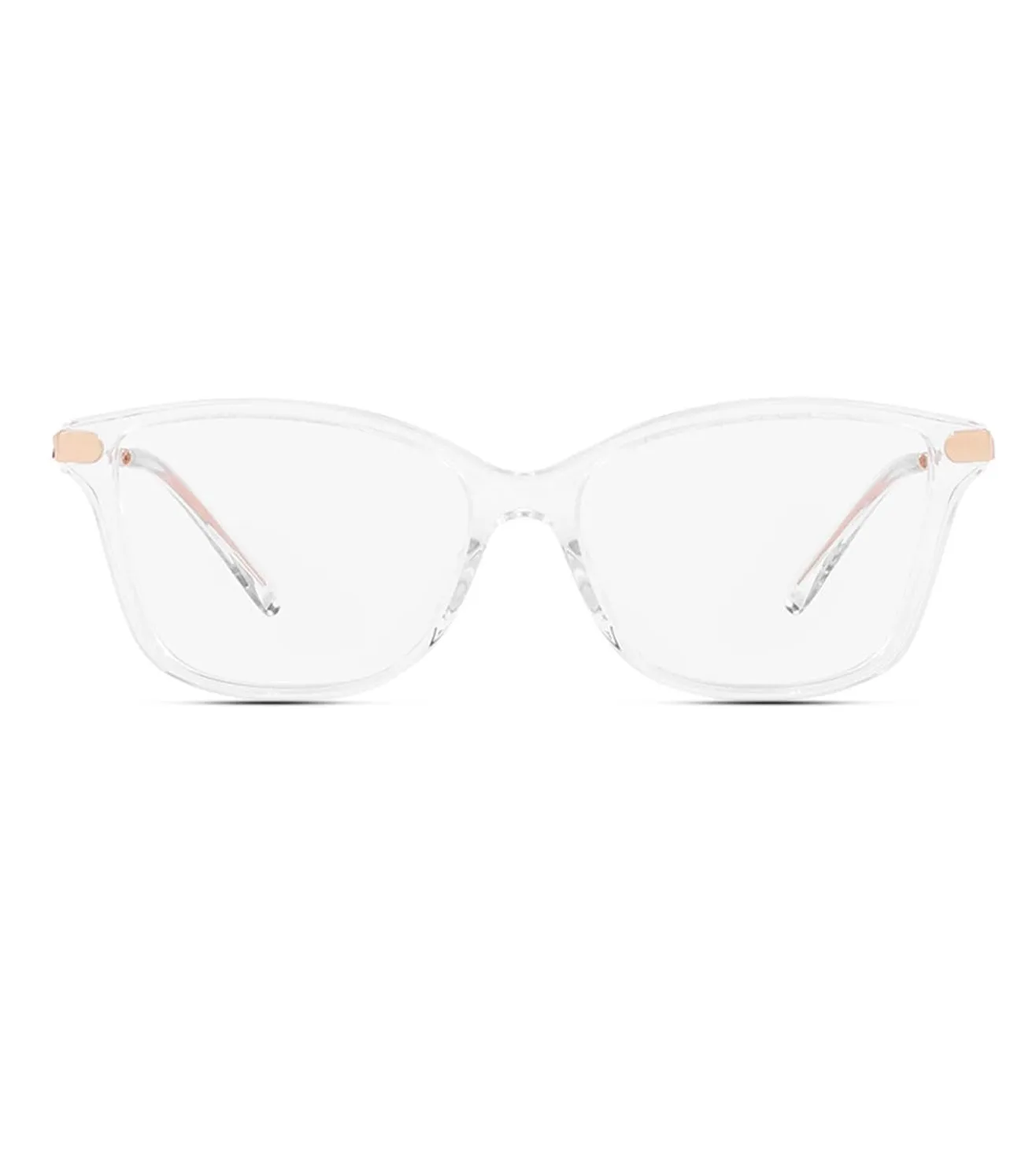 Micheal Kors Women's Transparent Square Optical Frame