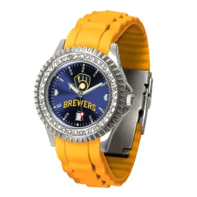 Milwaukee Brewers Ladies Sparkle Watch