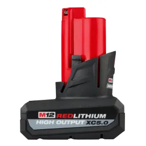 Milwaukee M12 Redlithium High Output Xc5.0 Battery Pack