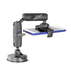 Mobile Grip 5 Robust Phone Mount Holder for iPhone, Galaxy, and Note