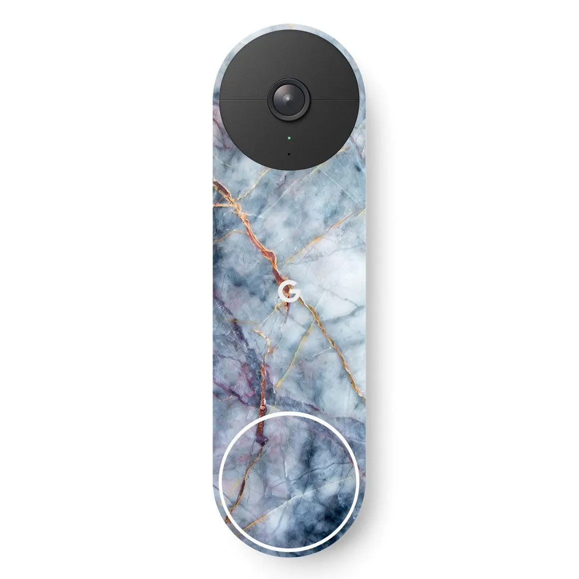 Nest DoorBell (Battery) Marble Series Skins