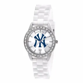 New York Yankees Ladies Frost Watch