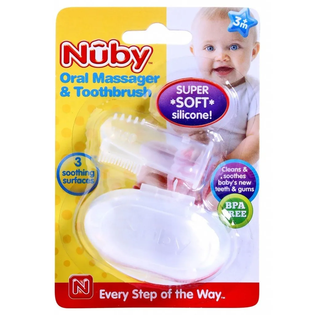 Nuby - Silicone Finger Brush