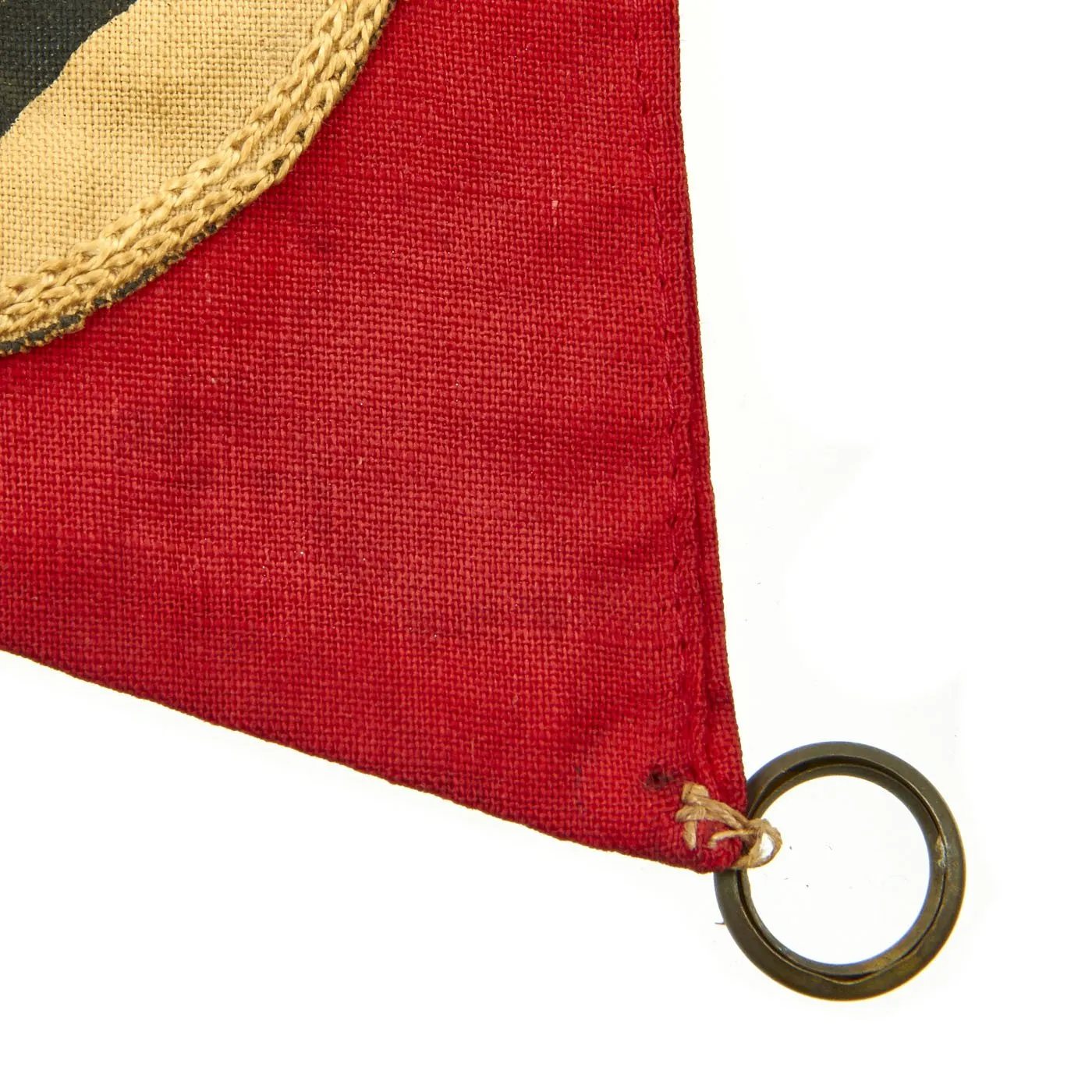 Original German WWII DDAC and NSDAP Vehicle Fender Pennant Flag Set - Der Deutsche Automobil Club