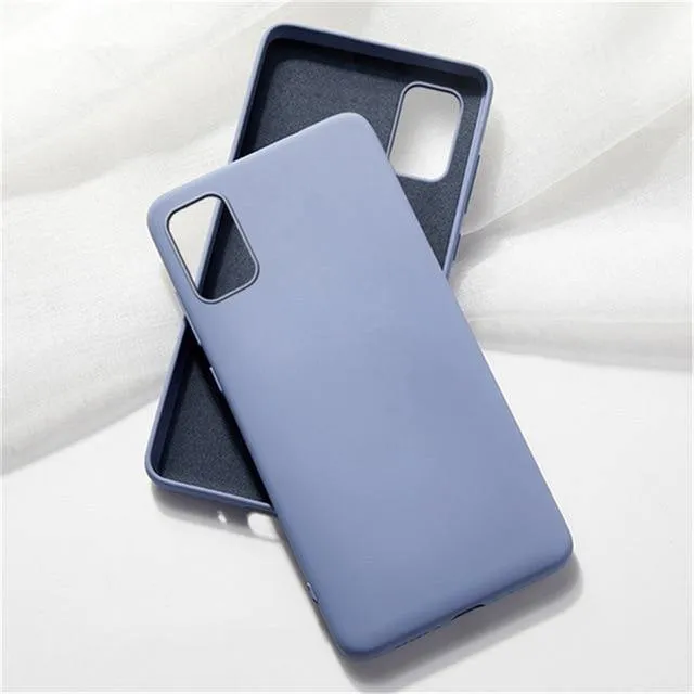 Original Liquid Silicone Phone Case For Samsung