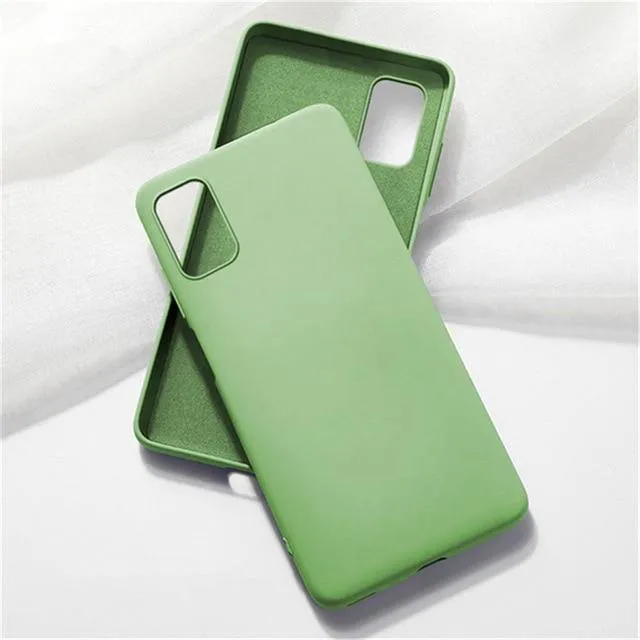 Original Liquid Silicone Phone Case For Samsung