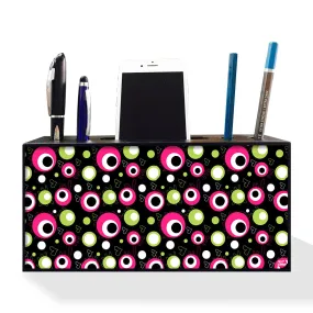 Pen Mobile Stand Holder Desk Organizer - PINK & GREEN