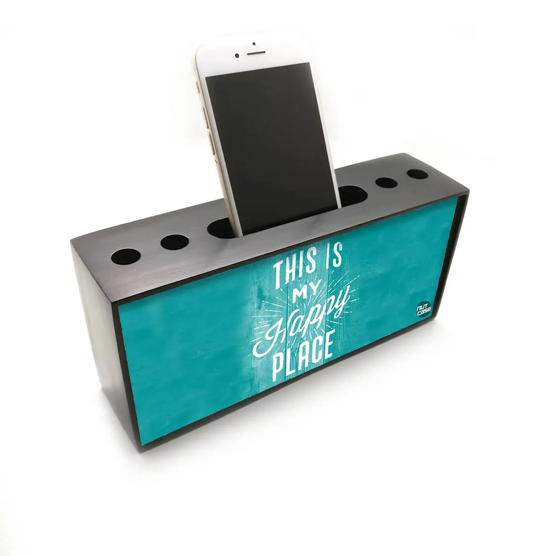 Pen Mobile Stand Holder Desk Organizer - This Is My Happy Place