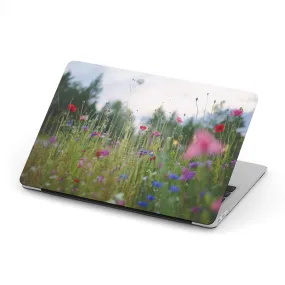 Personalized Flower Field Macbook Hard Shell Case