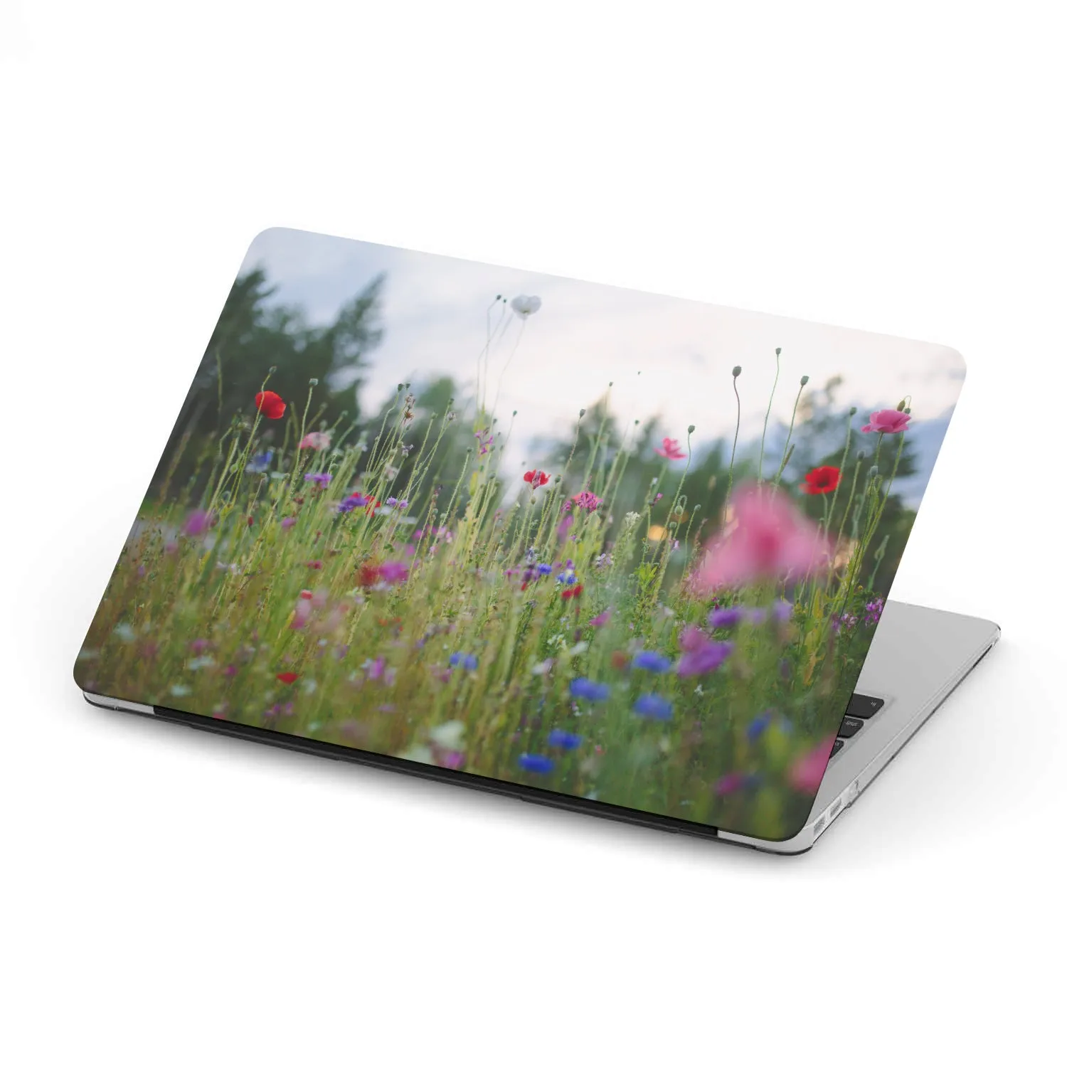 Personalized Flower Field Macbook Hard Shell Case