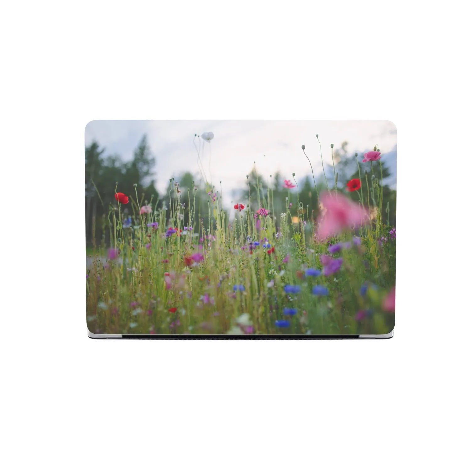 Personalized Flower Field Macbook Hard Shell Case