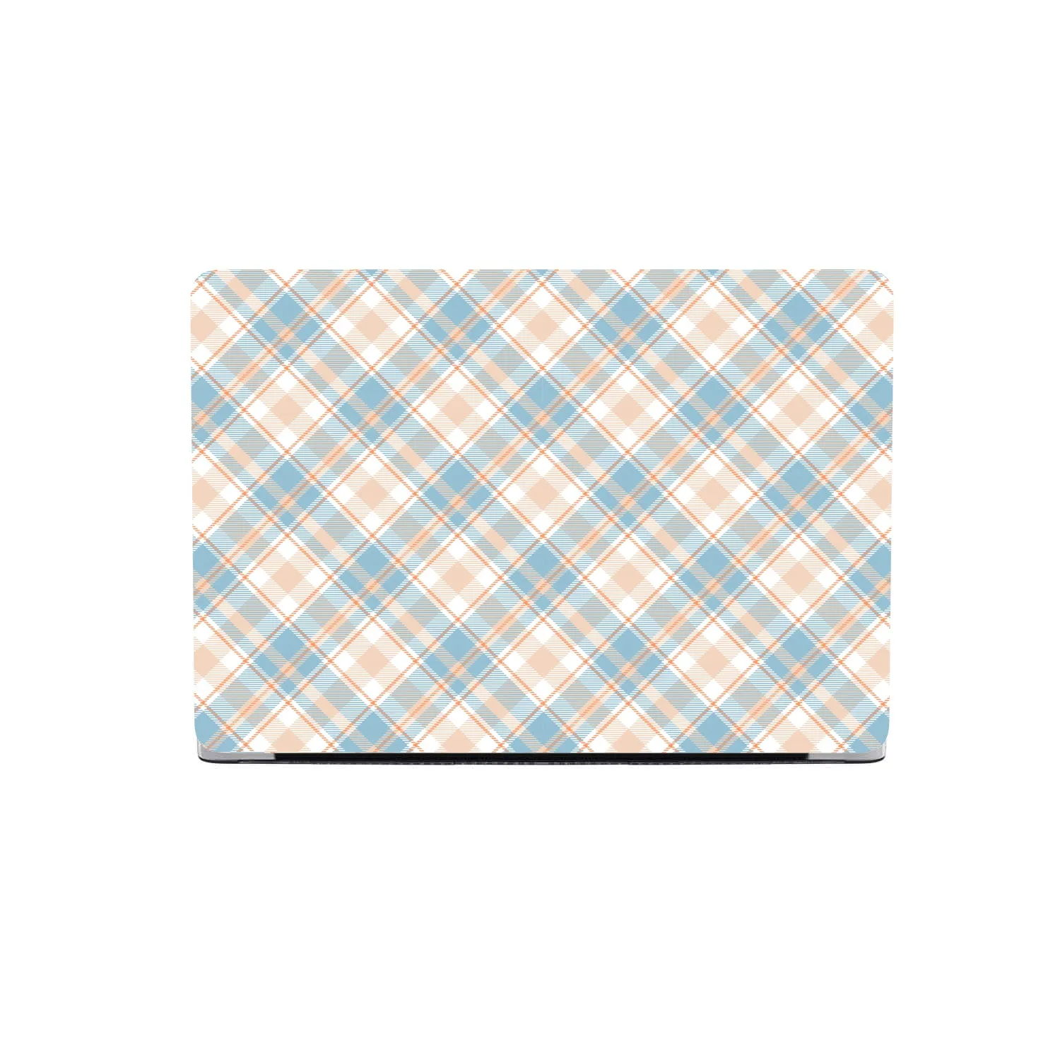 Personalized Macbook Hard Shell Case - Farmer Bill Flannel Check