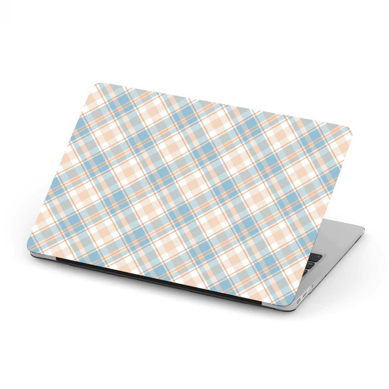 Personalized Macbook Hard Shell Case - Farmer Bill Flannel Check