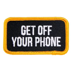 Phone Patch - Black/White/Orange