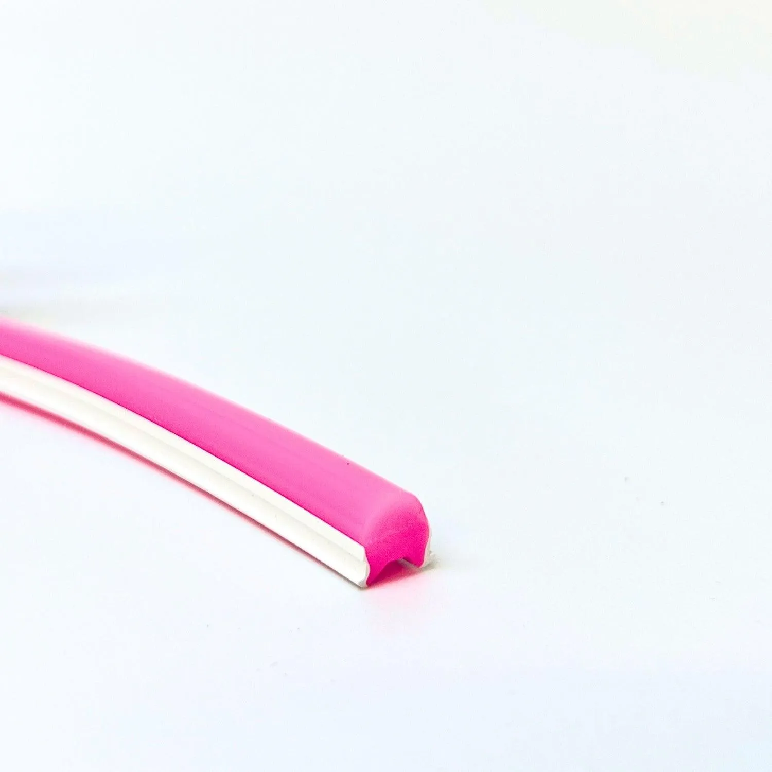 Pink Silicone Neon Flex Tube Diffuser Body for LED Strip Lights Neon Signs 8mm