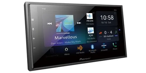 Pioneer DMH-W4660NEX Flagship In-Dash Multimedia Receiver with 6.8" WVGA Capacitive Touchscreen Display