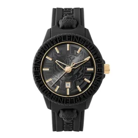 Plein Sport Fearless Black-Rose Gold Analog Watch 43mm