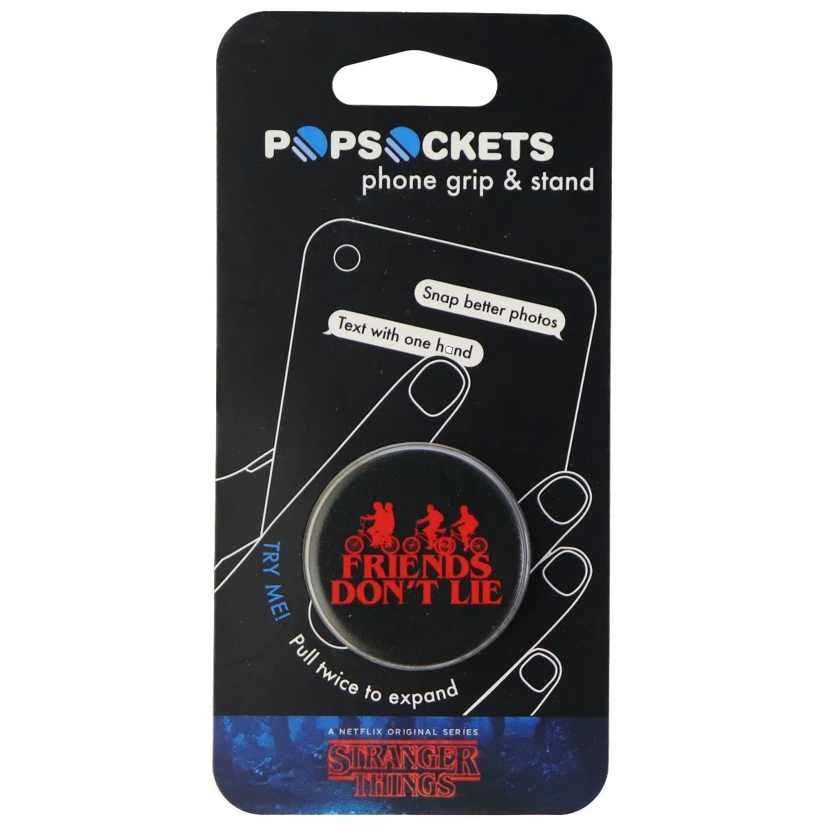 PopSockets Collapsible Grip & Stand for Phones & Tablets - Friends Don&#39;t Lie