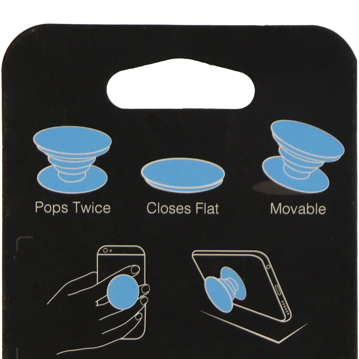 PopSockets: Collapsible Grip & Stand for Phones and Tablets - Black Aluminum