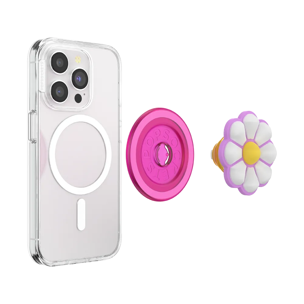 PopSockets MagSafe Phone Grip - PopOut Doodle Daisy Boca