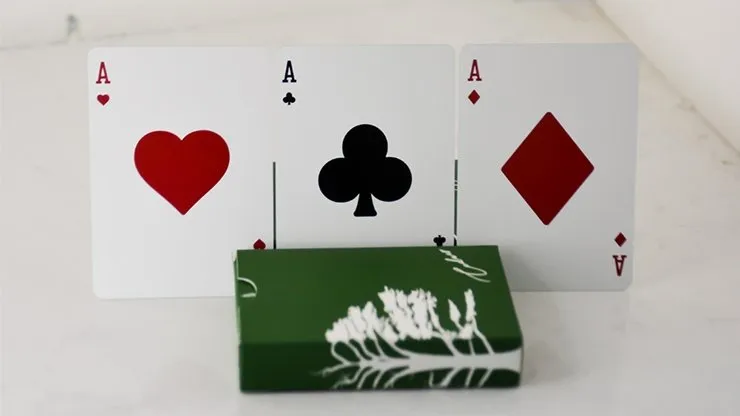 Premium Gilded Cedar Playing Cards