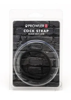 Prowler Red Silicone Cock Strap Blk