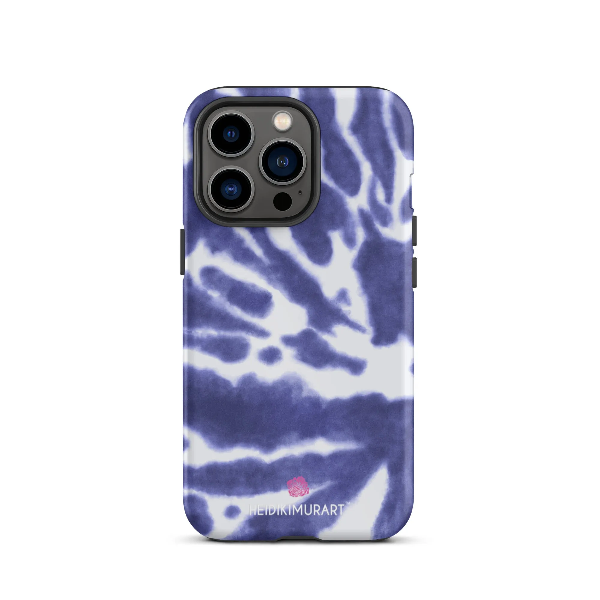 Purple Abstract Tough iPhone Case, Abstract Print Designer Tough Unisex iPhone Case-Printed in USA/EU