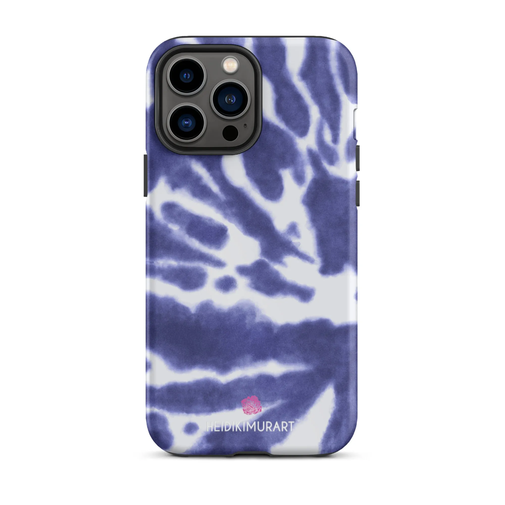 Purple Abstract Tough iPhone Case, Abstract Print Designer Tough Unisex iPhone Case-Printed in USA/EU