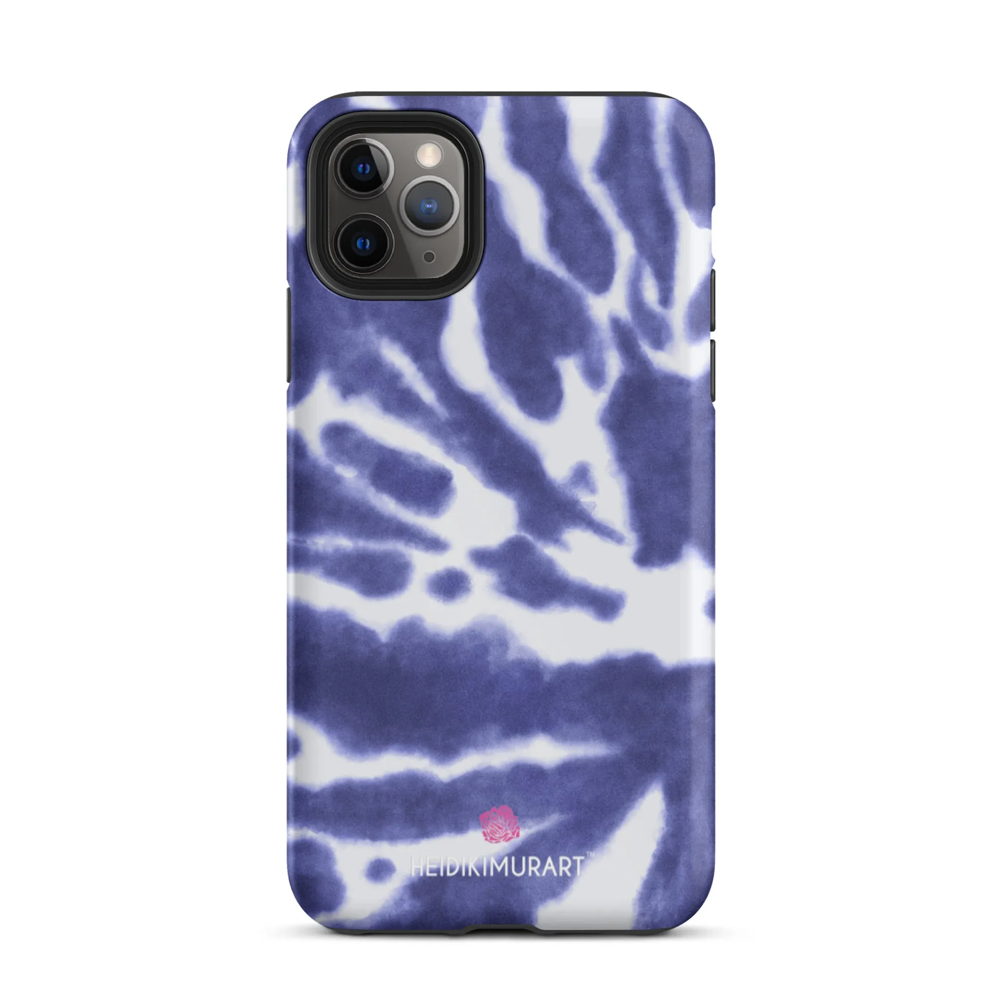 Purple Abstract Tough iPhone Case, Abstract Print Designer Tough Unisex iPhone Case-Printed in USA/EU