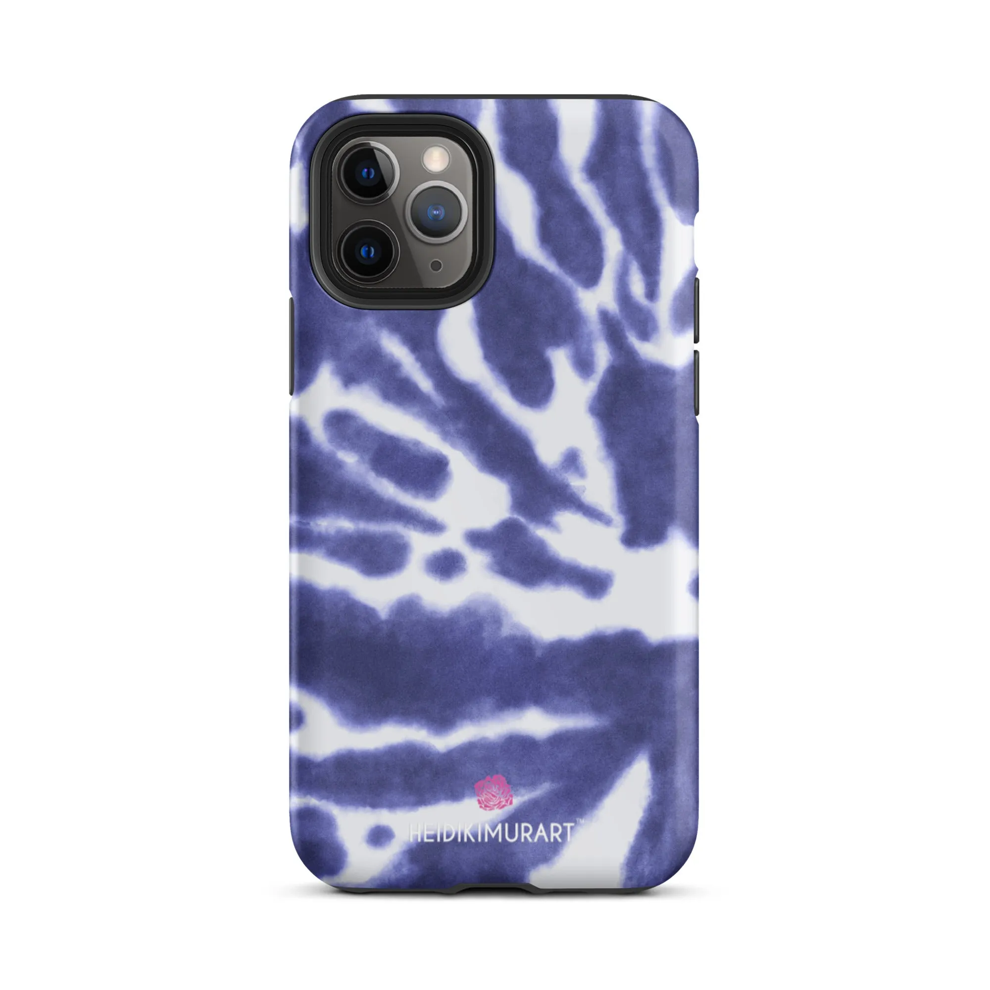 Purple Abstract Tough iPhone Case, Abstract Print Designer Tough Unisex iPhone Case-Printed in USA/EU