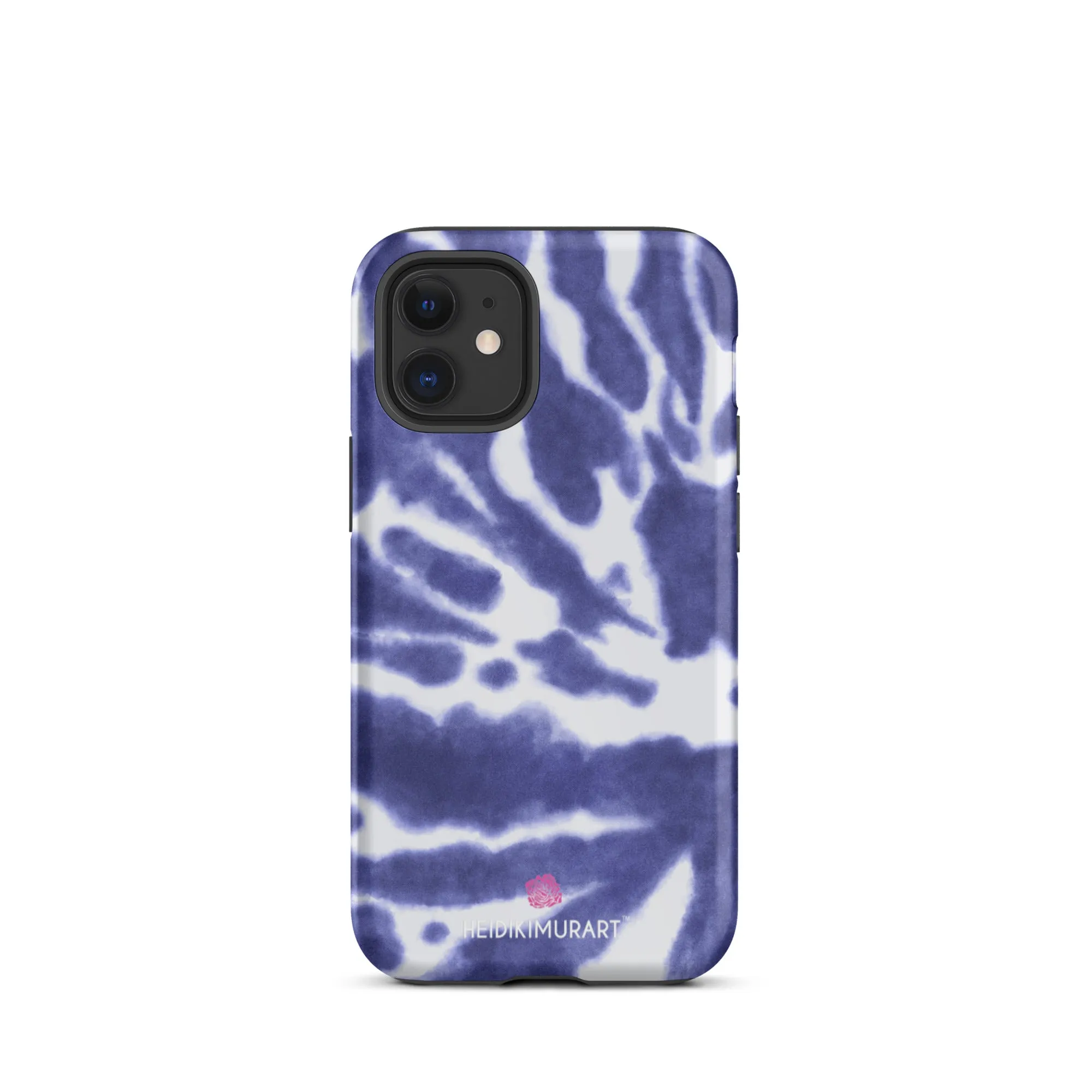 Purple Abstract Tough iPhone Case, Abstract Print Designer Tough Unisex iPhone Case-Printed in USA/EU