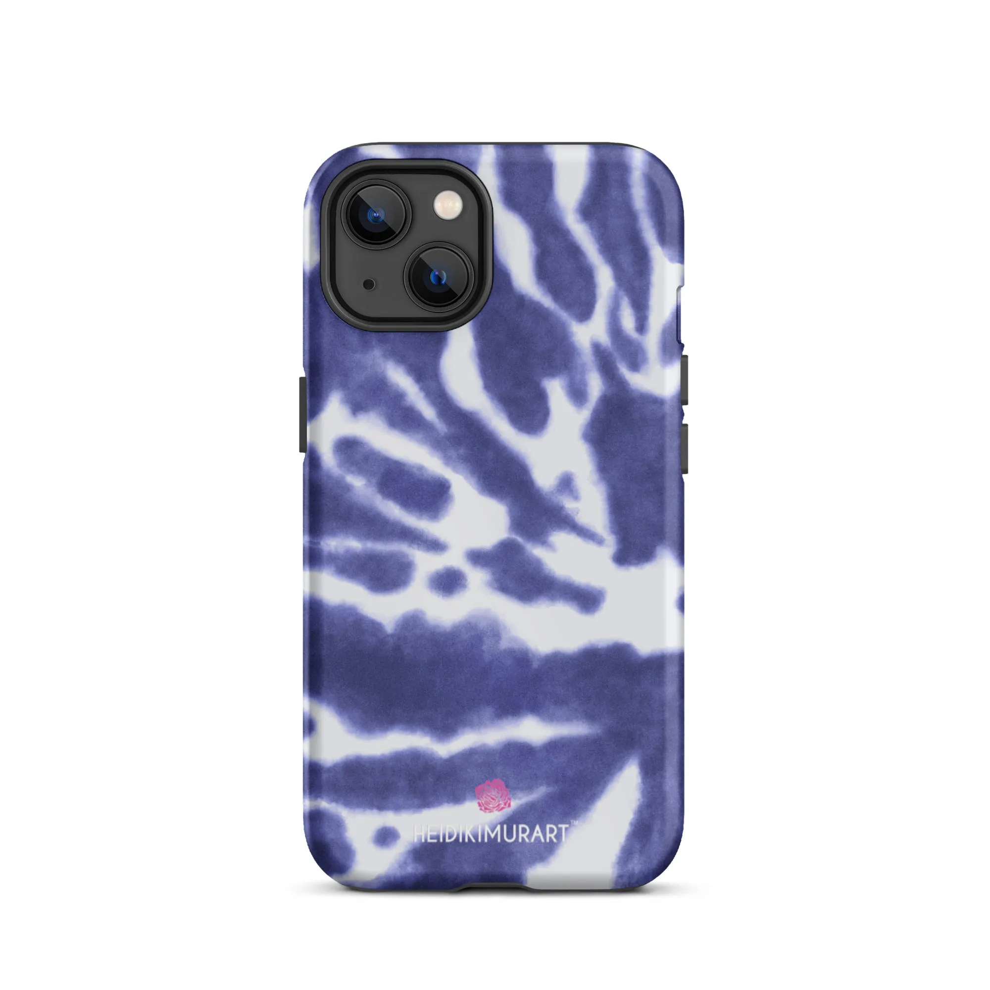 Purple Abstract Tough iPhone Case, Abstract Print Designer Tough Unisex iPhone Case-Printed in USA/EU