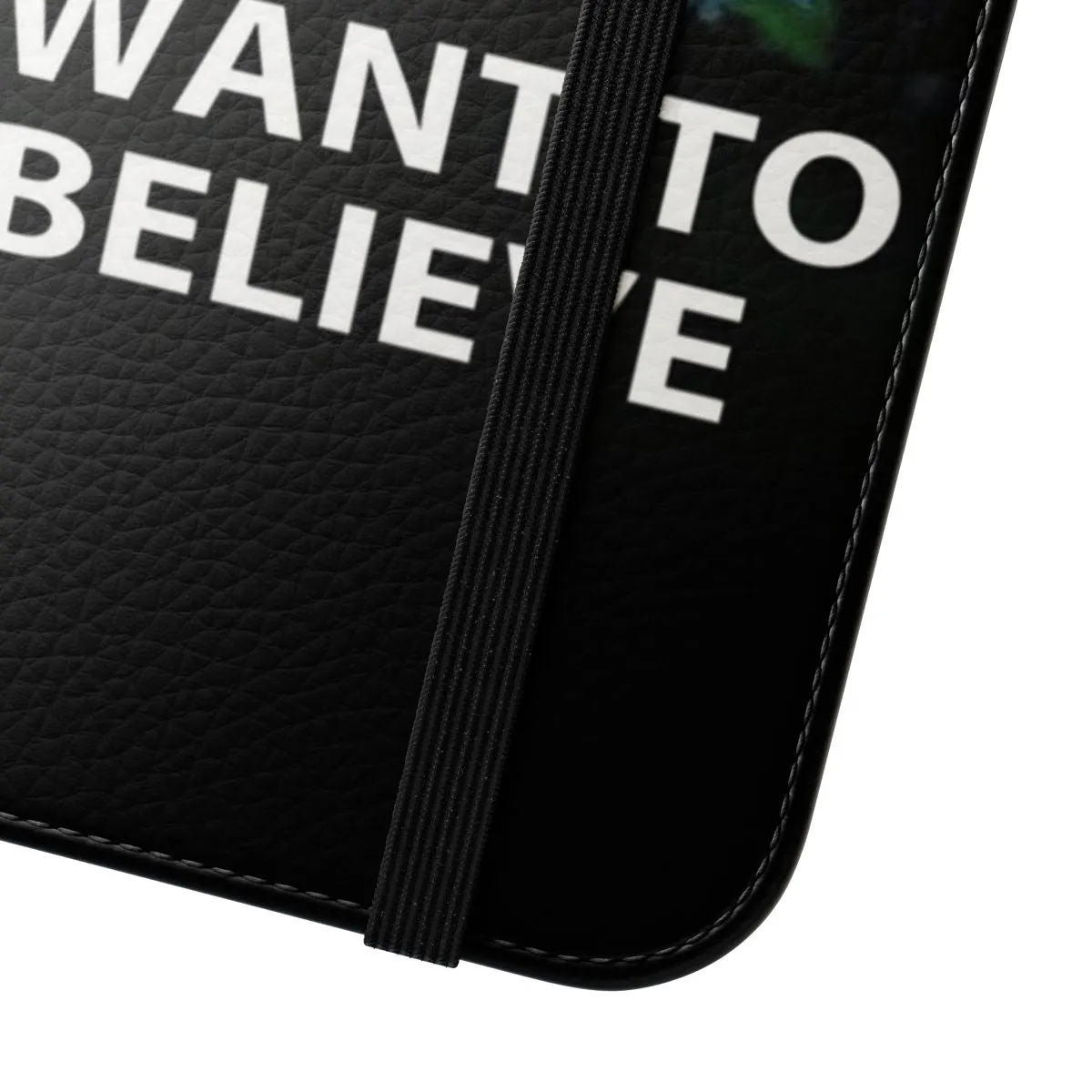 "Stylish X-Files Inspired Flip Cover Phone Case"