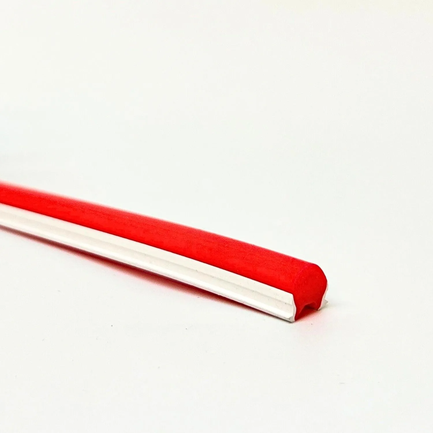 Red Silicone Neon Flex Tube Diffuser Body for LED Strip Lights Neon Signs 8mm