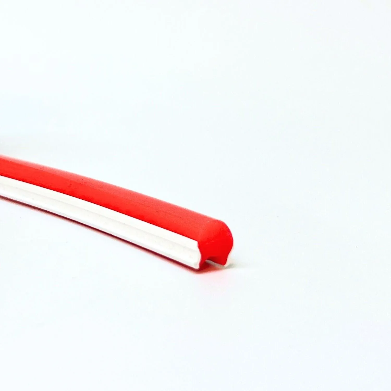 Red Silicone Neon Flex Tube Diffuser Body for LED Strip Lights Neon Signs 8mm