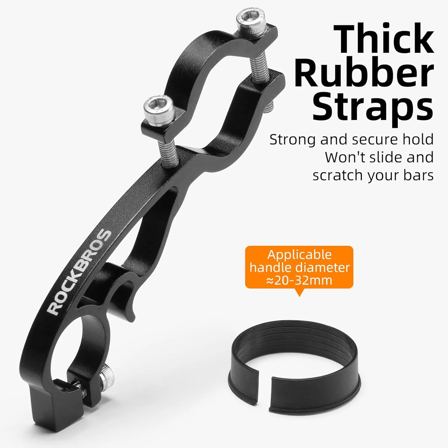 ROCKBROS Bike Handlebar Extender Double Lightweight Durable