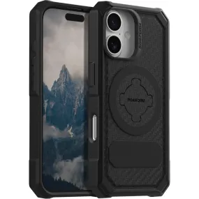 Rokform Rugged Case for iPhone 16 (Black)