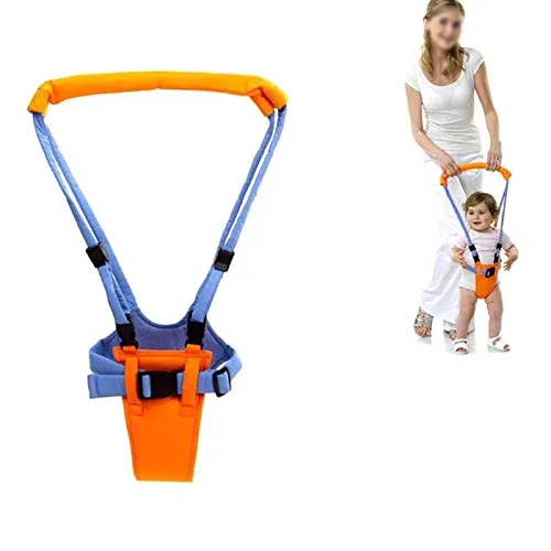 Safe-O-Kid- Child Walking Harness Safety Belt- (Orange & Blue)