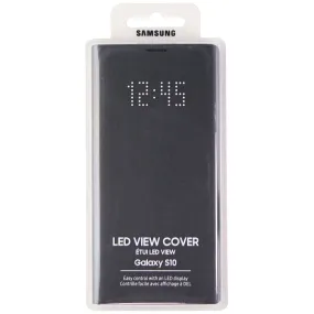 Samsung LED View Cover Hard Case for Samsung Galaxy S10 - Black (EF-NG973)