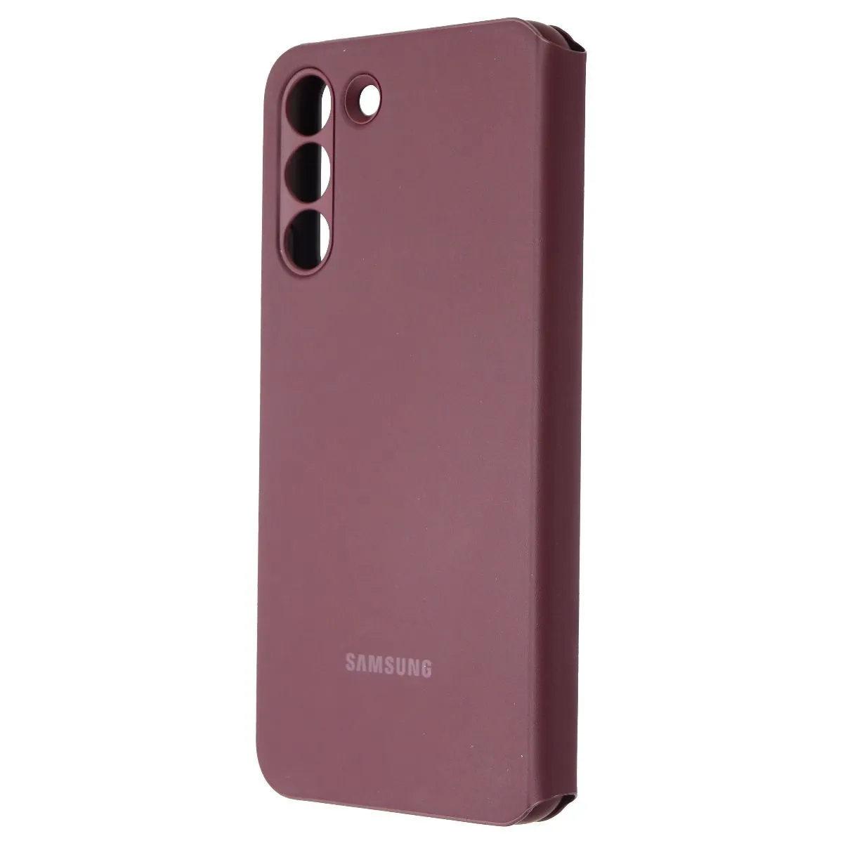 Samsung S-View Flip Cover Series Case for Samsung Galaxy (S22 ) - Burgundy